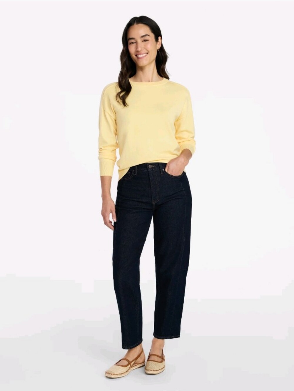 Time And Tru TI Barrel Jeans Sz 6
